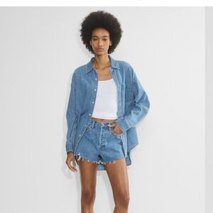Aritzia denim forum jean shorts